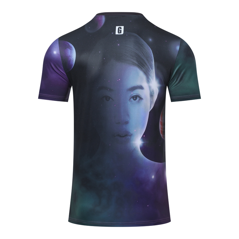 Custom 100% Polyester Unisex Casual T-Shirt