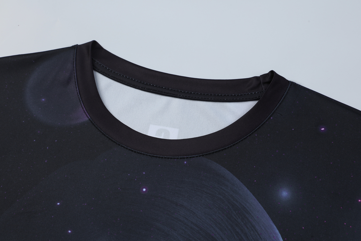 Custom 100% Polyester Unisex Casual T-Shirt