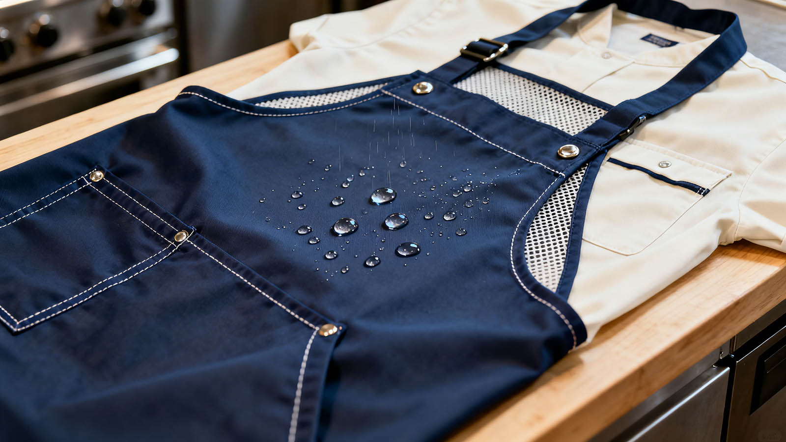 Customized aprons for restaurant chains: Choosing stain-resistant fabrics