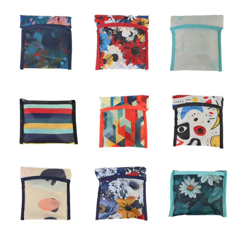 Bulk Eco Friendly Polyester Foldable Shopping Bag