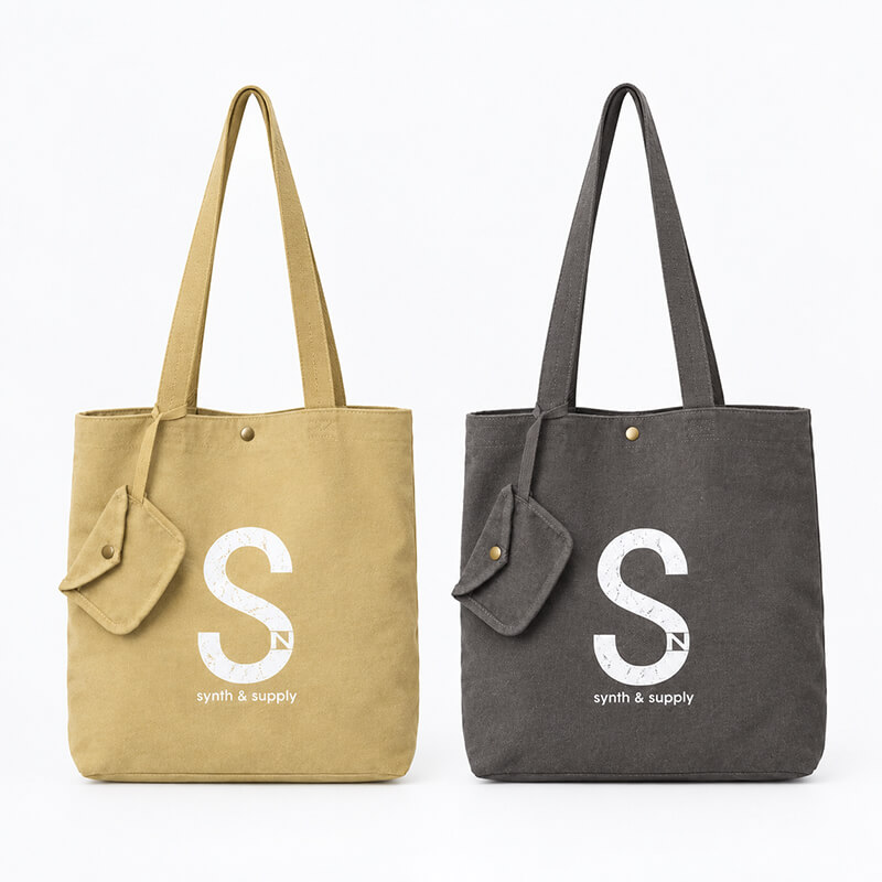 Extra Large Printed Eco Cotton Canvas Tote Grocery Shopping Bag