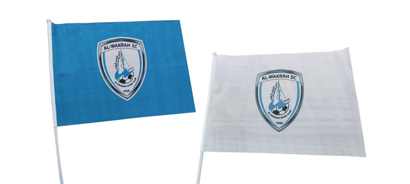 Al-Wakrah Sport Club Customized Flags OEM Service Case