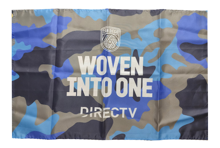 San Diego FC Customized Flags OEM Service Case