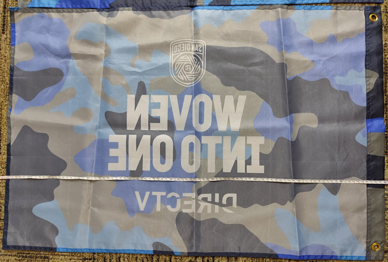 San Diego FC Customized Flags OEM Service Case