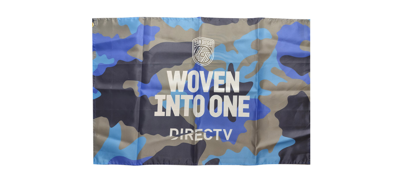 San Diego FC Customized Flags OEM Service Case