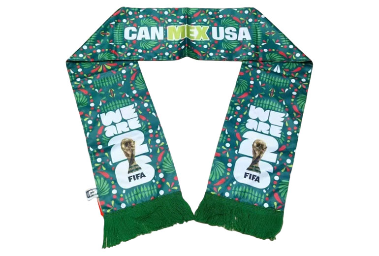 FIFA Customized Fan Scarves OEM Service Case