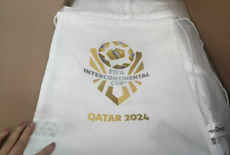 FIFA International Federation Custom Drawstring Bags and Tote Bags OEM Service Case