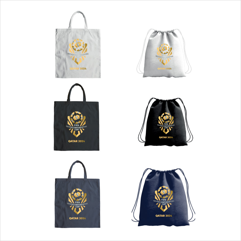 FIFA International Federation Custom Drawstring Bags and Tote Bags OEM Service Case