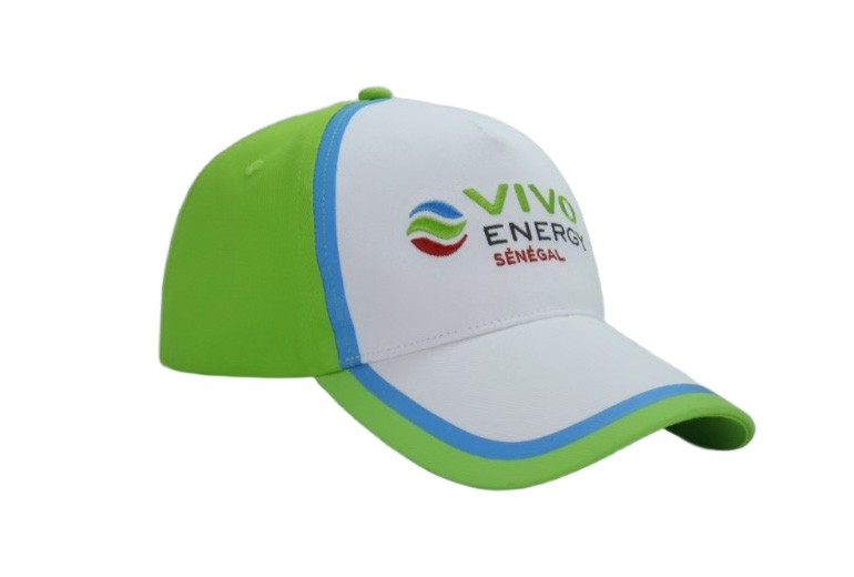 Senegal VIVO & Shell Customized Hats OEM Service Case