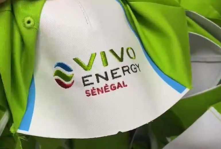 Senegal VIVO & Shell Customized Hats OEM Service Case