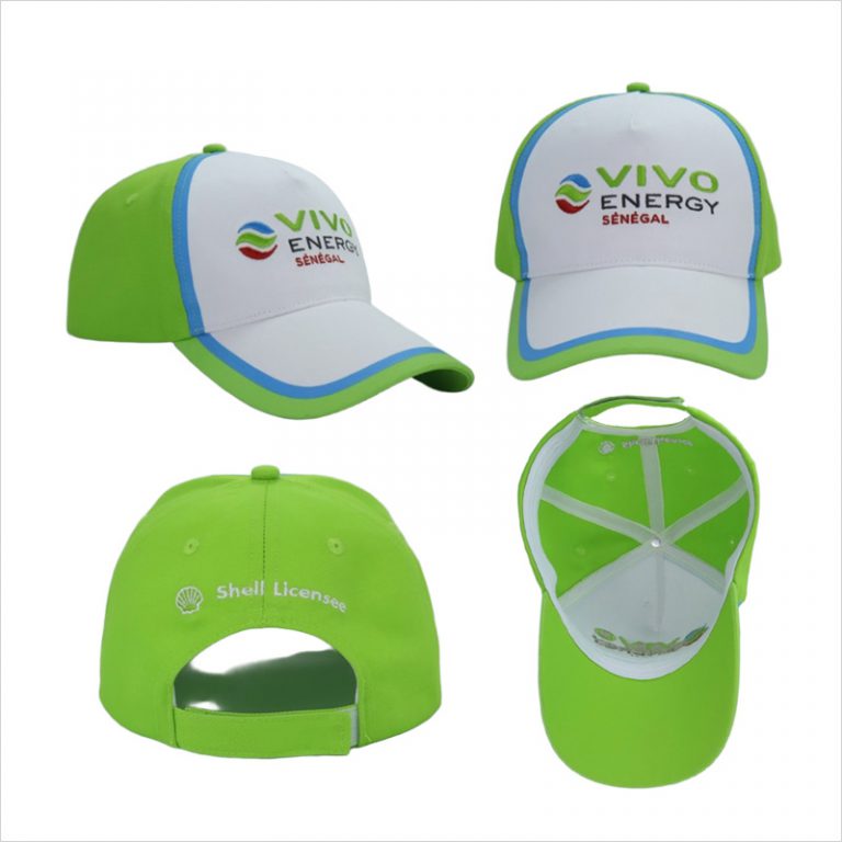 Senegal VIVO & Shell Customized Hats OEM Service Case