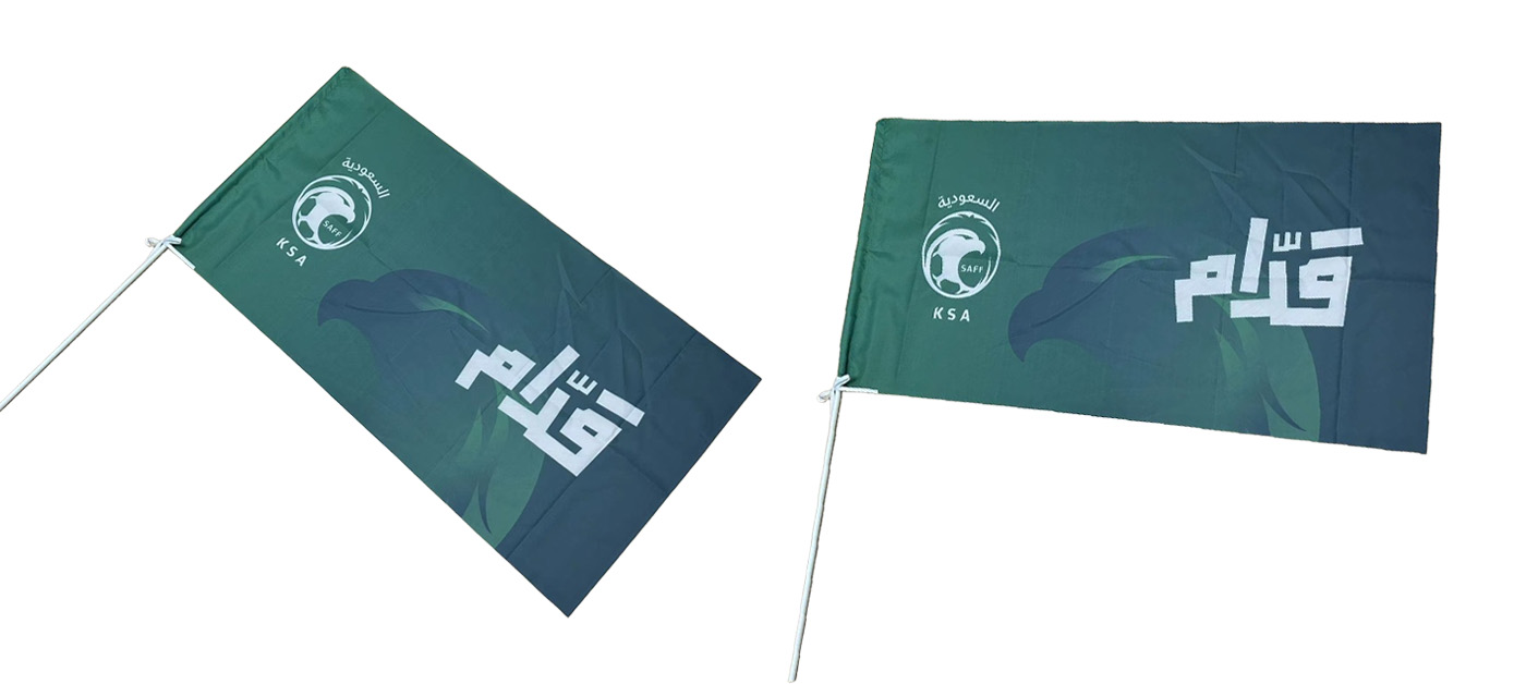 SAFF Flag: Gahumi Delivers 60,000 Custom Flags and Poles in Record 15 Days