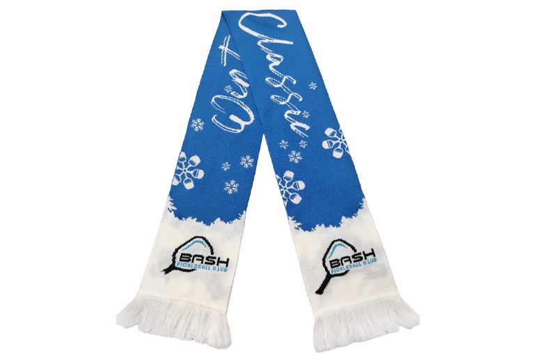 Party Paradise Customized Acrylic Scarves for Winter Event