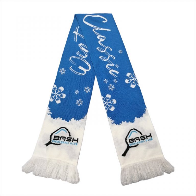 Party Paradise Customized Acrylic Scarves for Winter Event