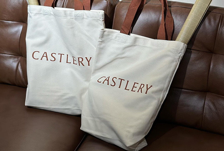 Custom Canvas Bags for CASTLERY (Singapore)