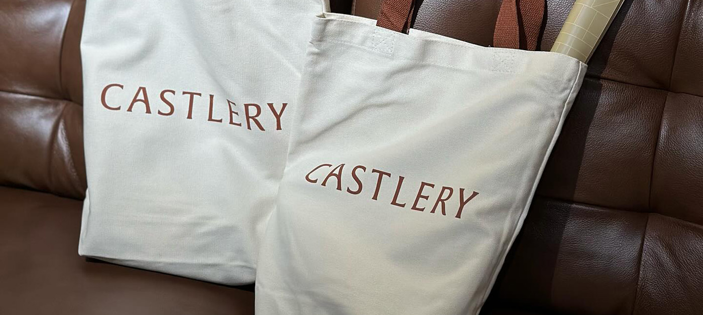 Custom Canvas Bags for CASTLERY (Singapore)