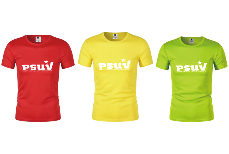 Gahumi Provides Custom T-shirts and Hats for Venezuelan Election