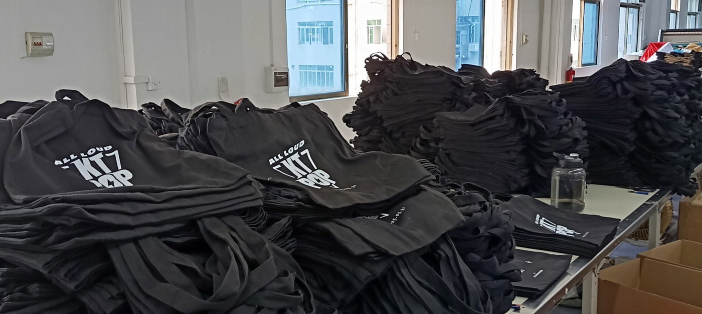 KT POP Girl Group 15,000 canvas bags for concert merchandise