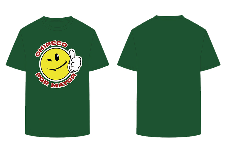 Laverne (Philippine Mayoral Election) :10,000 Election T-Shirts Delivered Precisely in 18 Days