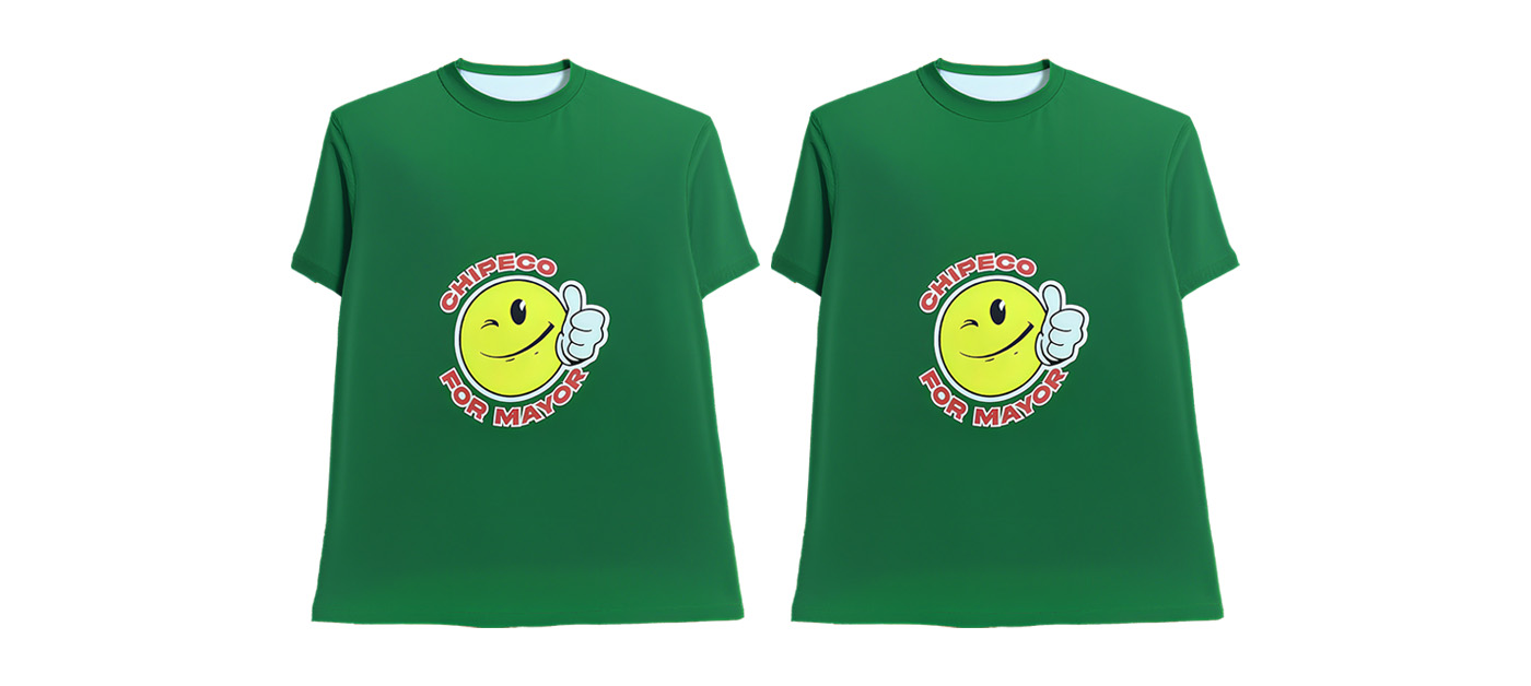 Laverne (Philippine Mayoral Election) :10,000 Election T-Shirts Delivered Precisely in 18 Days