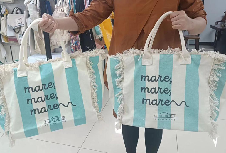 Gahumi & Rotonda a Mare: Successful Case of 5,000 Custom Tote Bags