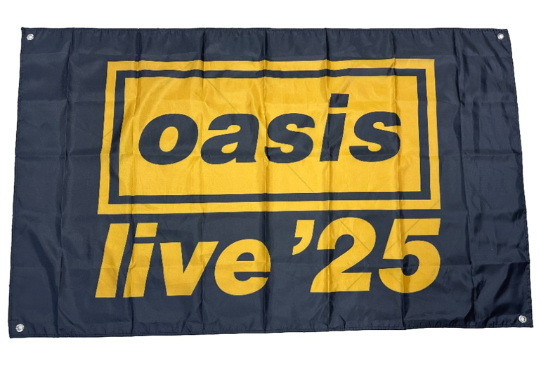 OASIS Band:9,750 Concert Flags Delivered Precisely in 18 Days