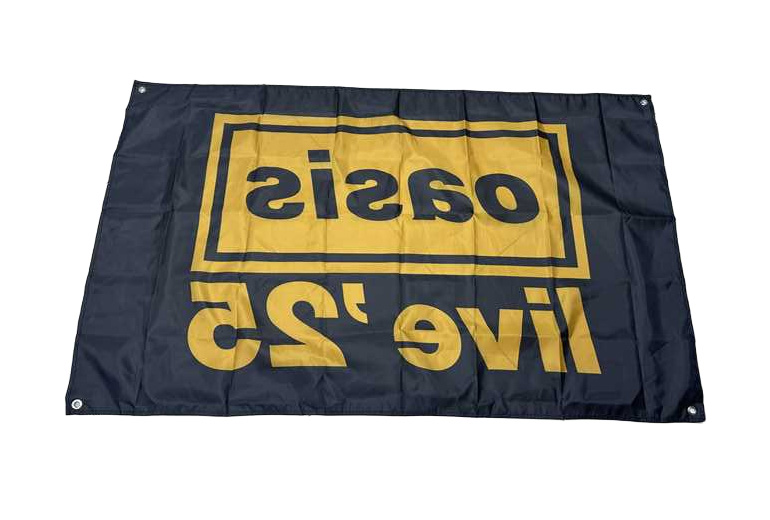 OASIS Band:9,750 Concert Flags Delivered Precisely in 18 Days