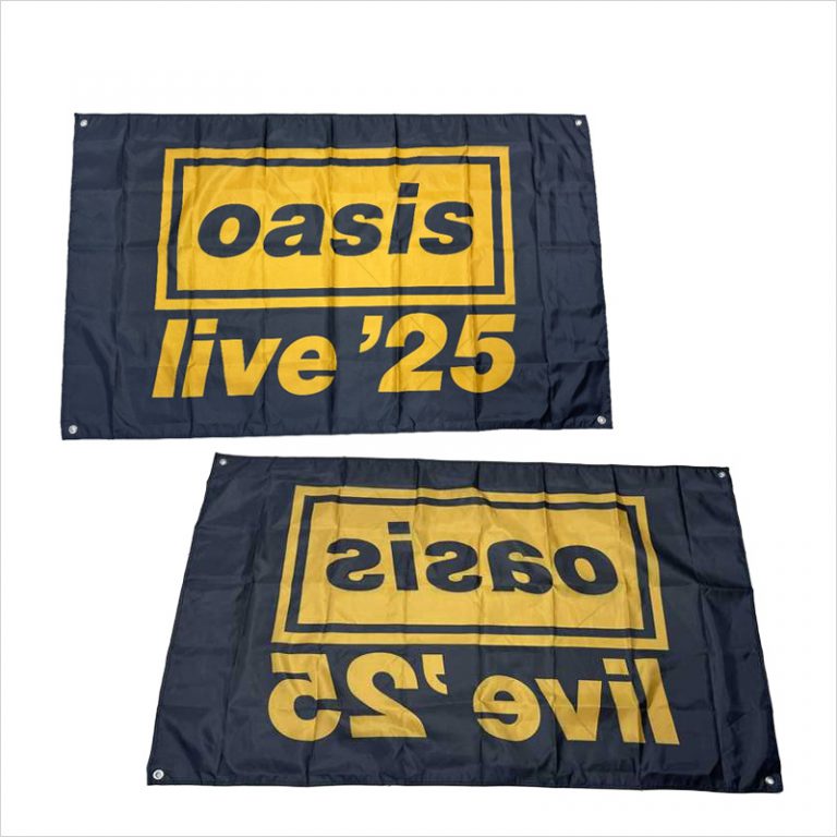 OASIS Band：9,750 Concert Flags Delivered Precisely in 18 Days