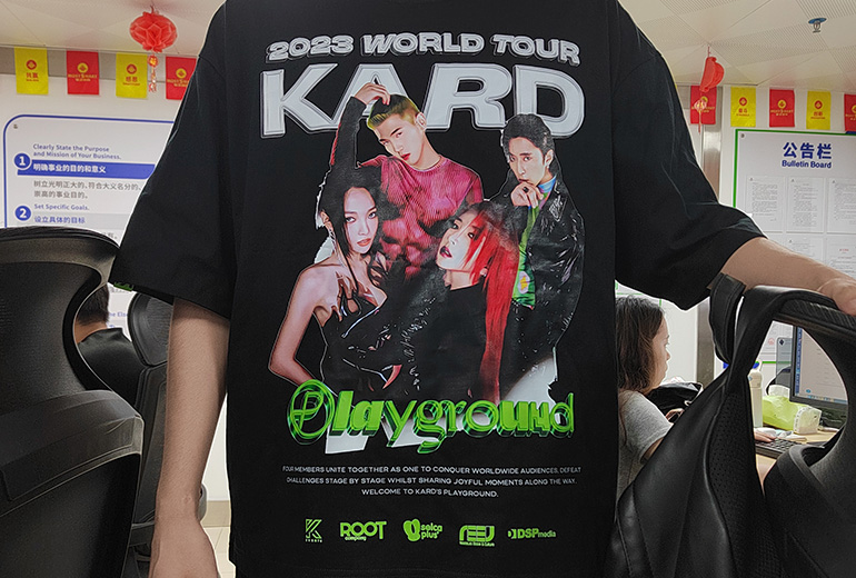 Playground Concert Merchandise: Gahumi Delivers Unified Branding and On-Time Production