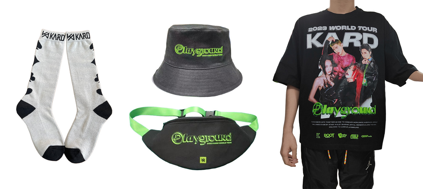 Playground Concert Merchandise: Gahumi Delivers Unified Branding and On-Time Production