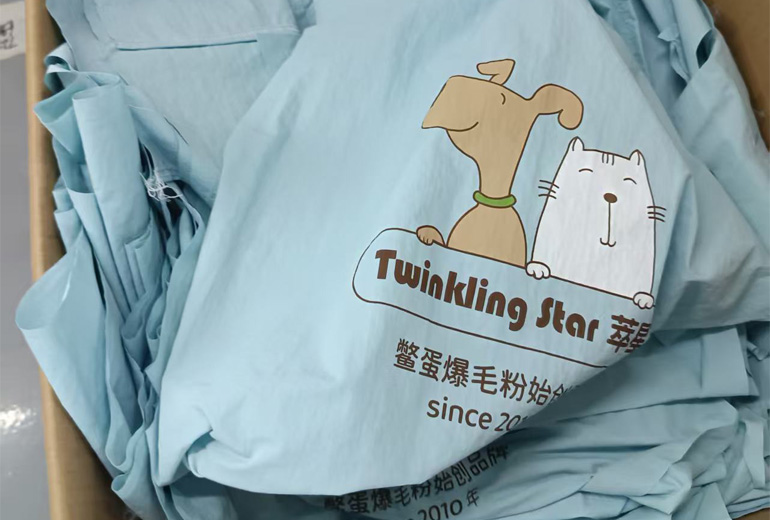 Shenzhen Baochen Bibi·Turtle Egg Powder: Delivering 200 BottomLess & Side-Less Nylon Shopping Bags in 12 Days