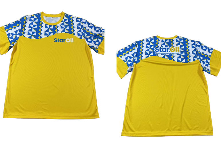 StarOil Sublimation T-Shirt Sample Making: 12 Styles Delivered in Advance
