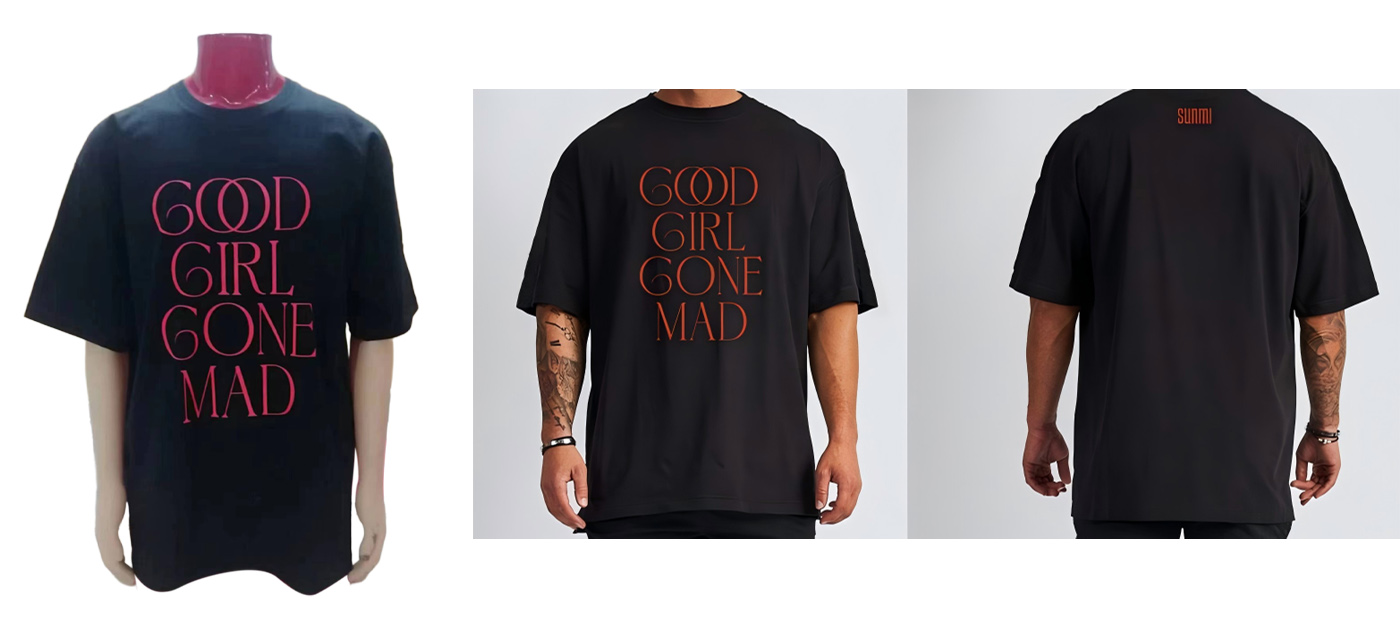 Gahumi: Sunmi Concert T-Shirt Success