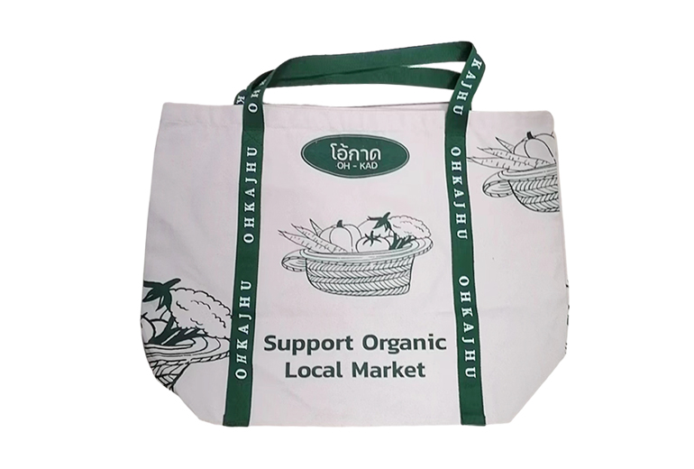 15,000pcs Custom Shopping Bags for Thai Ohkajhu Supermarket – On-Time Delivery