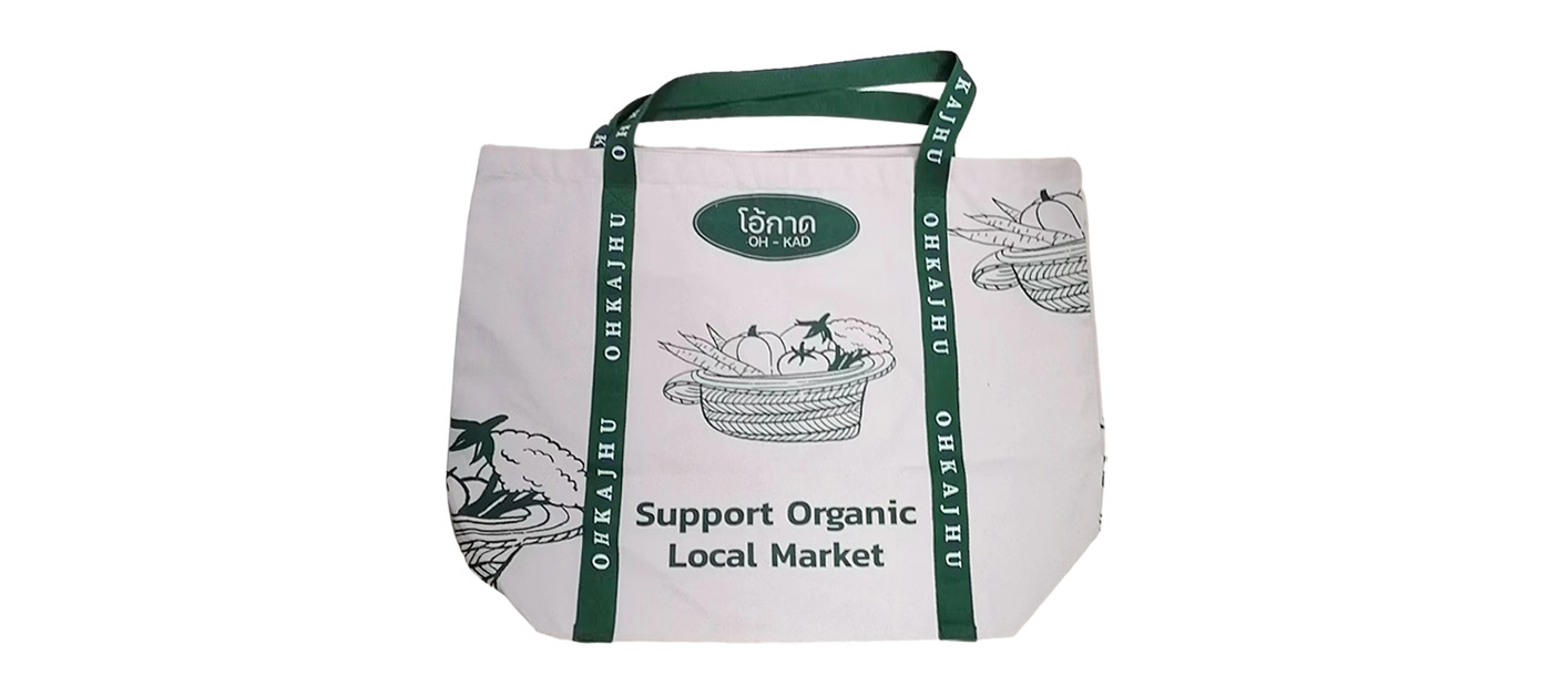 Thai Ohkajhu Supermarket -Customized 15,000 Shopping Bags