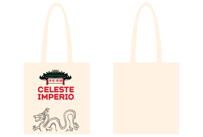 Han Palace Restaurant Customized Canvas Bags OEM Service Case