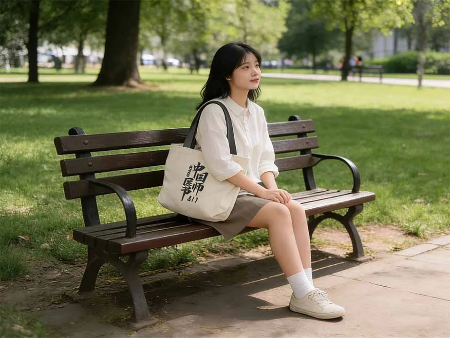 Doctors’Day Custom Gift: Gahumi Canvas Bag for Xuancheng People’s Hospital