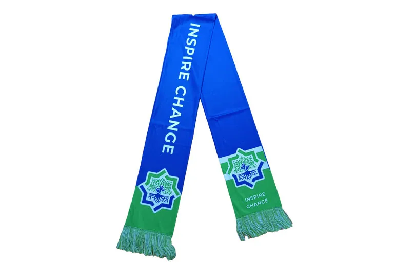 Custom Scarf Project: 100 Polyester Scarves for Aysha Abdallah