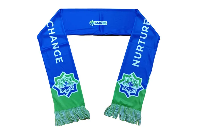 Custom Scarf Project: 100 Polyester Scarves for Aysha Abdallah