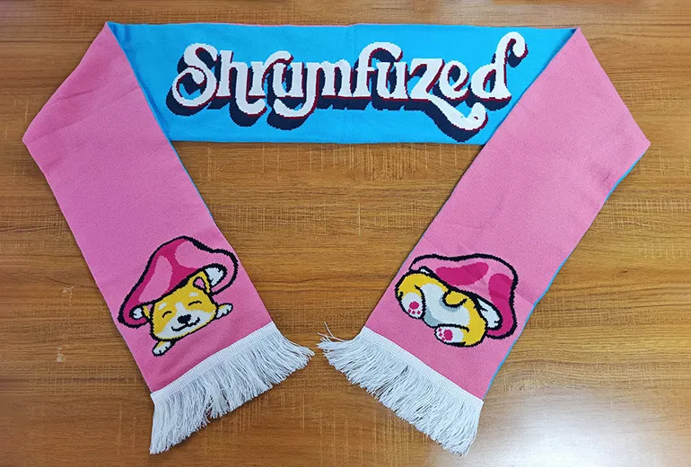 Gahumi Customizes 200 Acrylic Scarves for Maliah Gentry (USA)