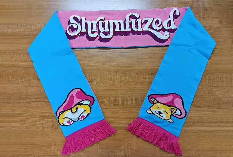Gahumi Customizes 200 Acrylic Scarves for Maliah Gentry (USA)