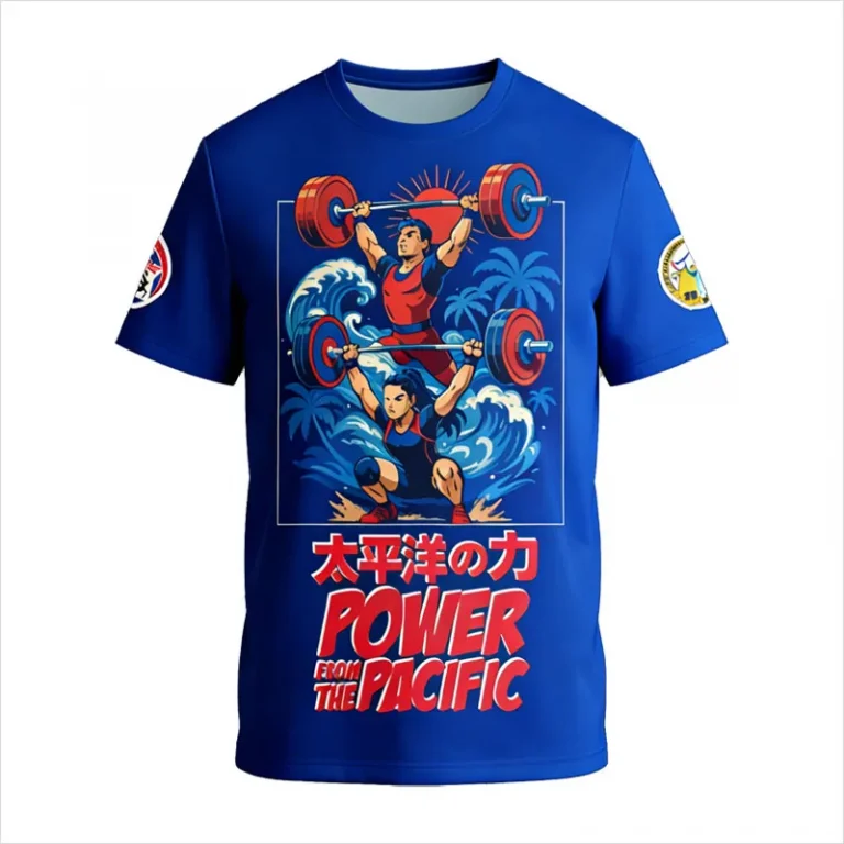 Gahumi Delivers Custom T-Shirts Ahead of Schedule for Guam Weightlifting Event