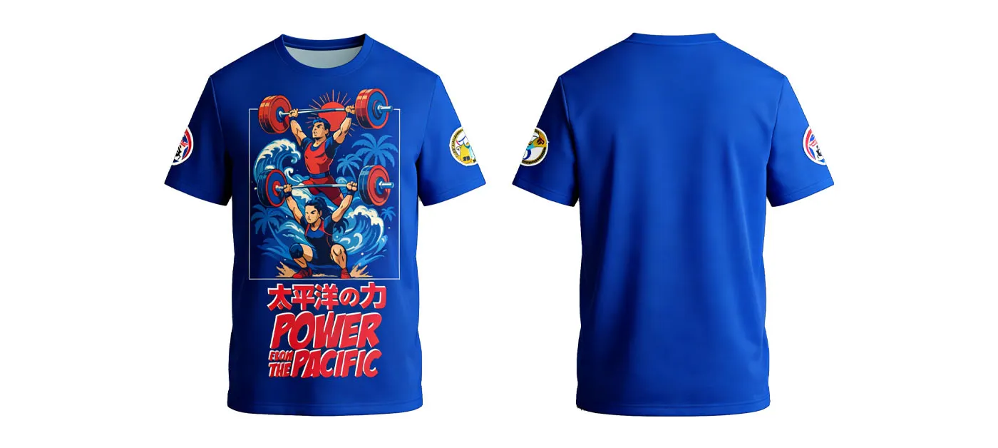 Gahumi Delivers Custom T-Shirts Ahead of Schedule for Guam Weightlifting Event