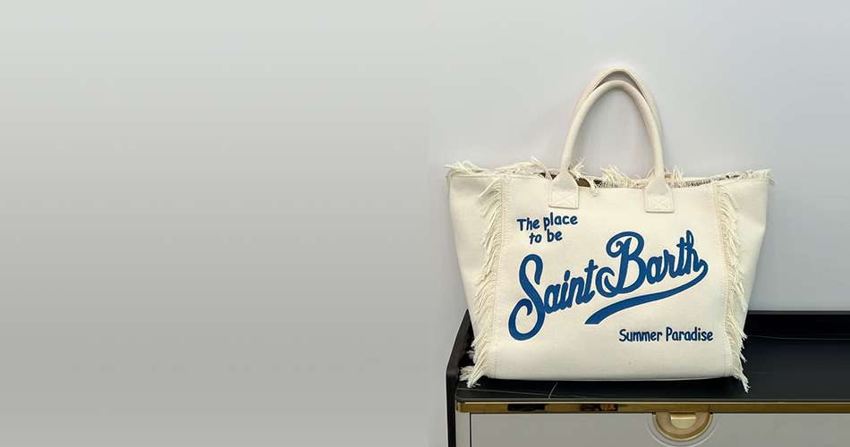 Thermal Sublimation Corn Kernel Textured Fabric Sideless Bottomless Canvas Bag