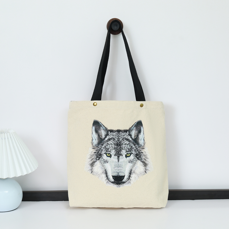 Gahumi Wholesale New Custom Wolf’s Head Tote Bag