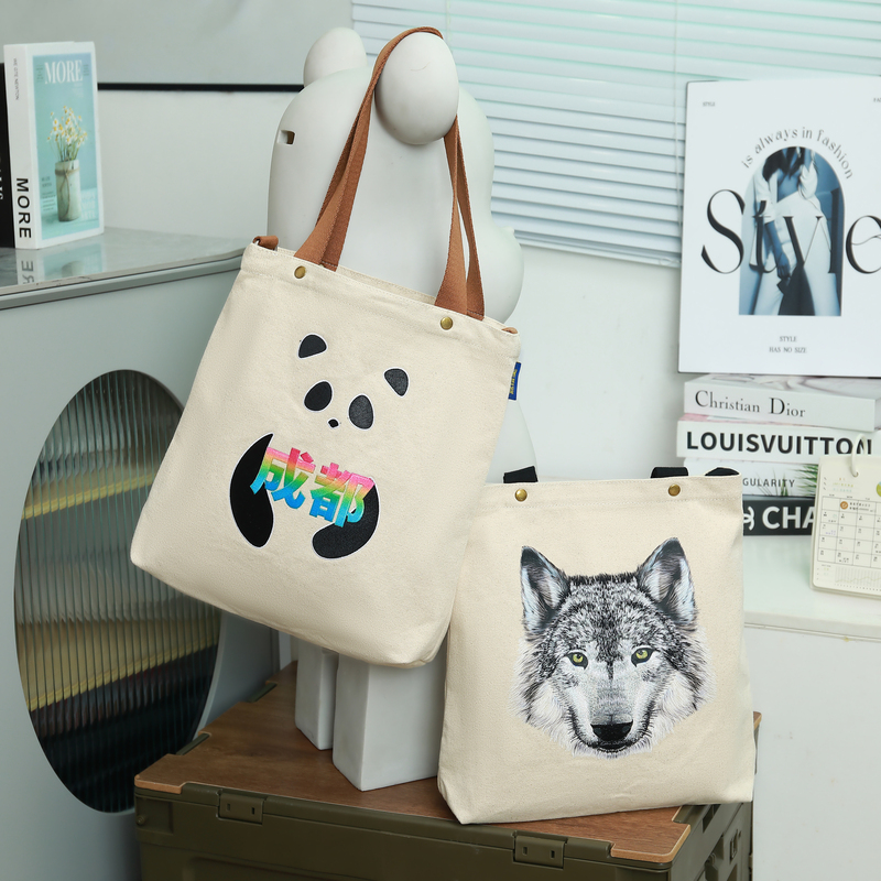 Gahumi Wholesale New Custom Wolf’s Head Tote Bag