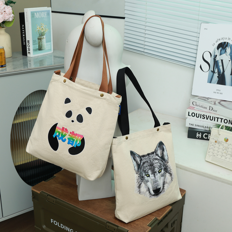 Gahumi Wholesale New Custom Wolf’s Head Tote Bag