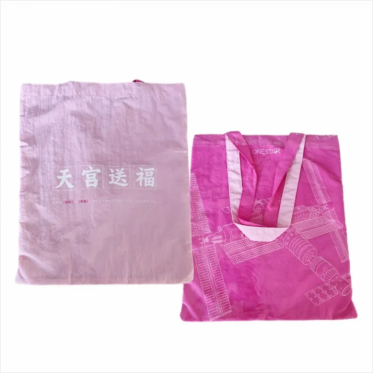 Yikexingfan: Seamless Wrinkle Nylon Tote Bag Customization