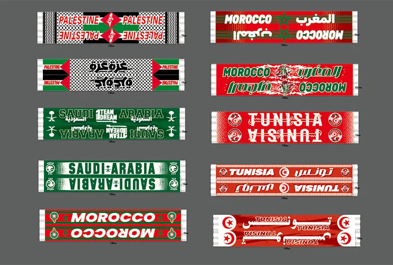 Gahumi: Rapid Delivery of 1500 Custom World Cup Scarves in 10 Days