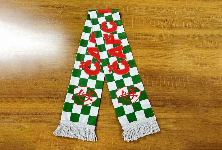 Gahumi Delivers Custom Football Scarves for Czech Club in Record Time